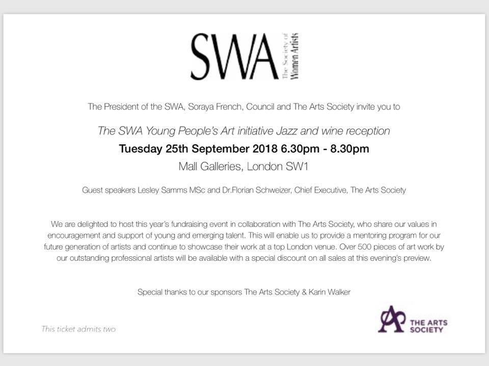 Society of Women Artists Exhibition Invite