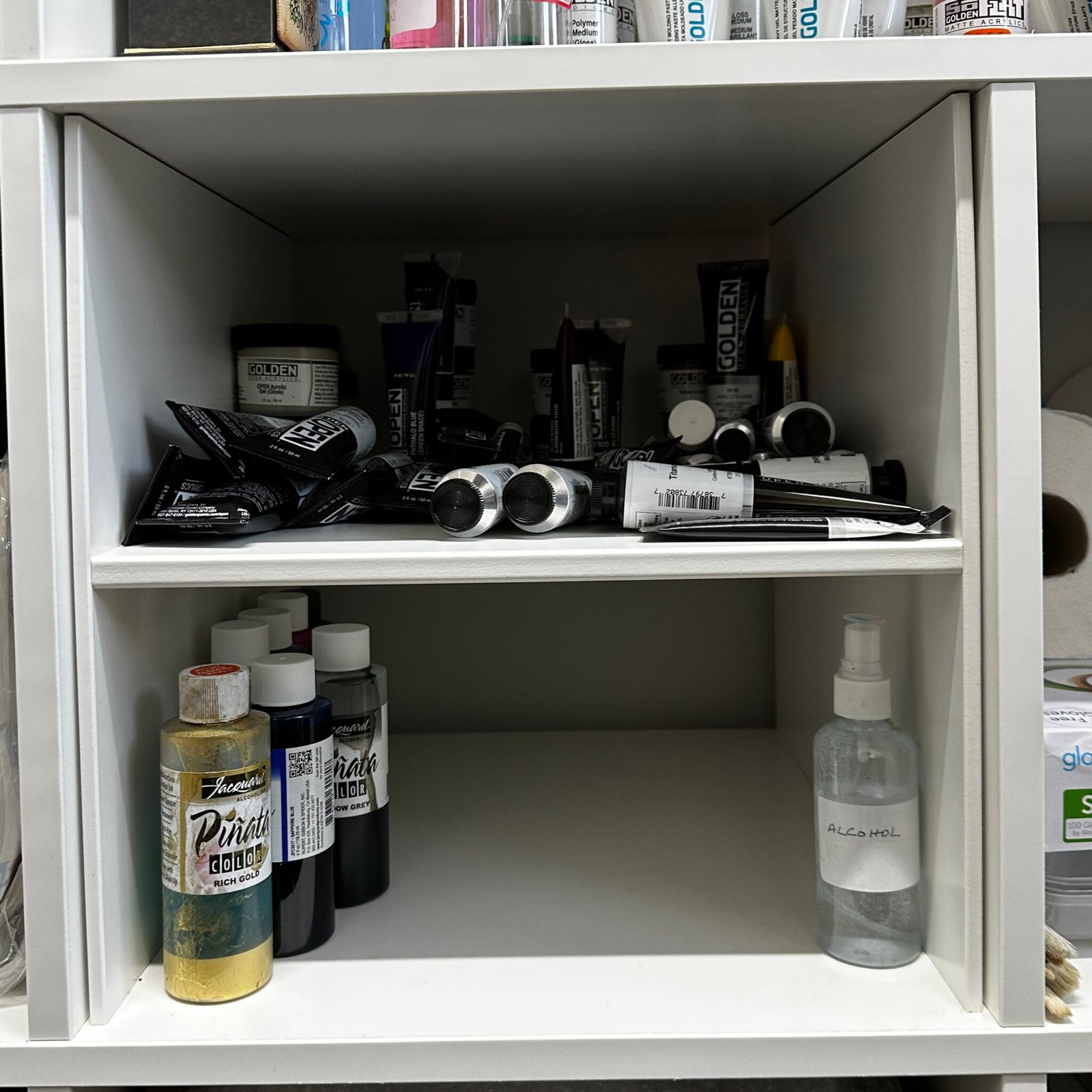 How I organise paint tubes and colours Yasmin French