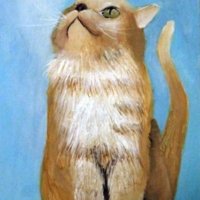 2014. Acrylics on board. Mounted. Chasing Dreams