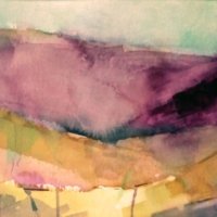 Heather Fields - 2022 - Watercolour Heather Fields