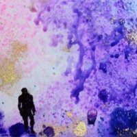 Look Up - 2022 - Alcohol Inks Look Up