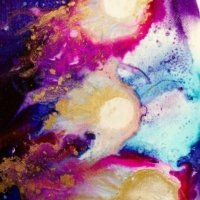 Cosmos Series 3 (Part 2) - 2021 - Alcohol Inks Cosmos Series