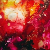 Into the Fire - 2021 - Alcohol Inks Into the Fire