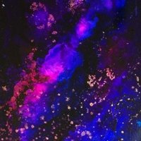 Milky Way - 2021 - Alcohol Inks Milky Way