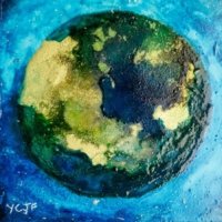 Our Planet - 2023 - Alcohol Ink Our Planet