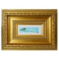 Like a bird on the wire - 2023 - Alcohol Ink Like a bird on the wire - 2023 - Alcohol Ink