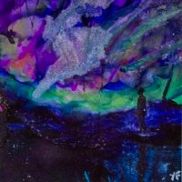 Sky Dance - 2024 - Alcohol Ink Sky Dance