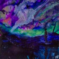 Sky Dance - 2024 - Alcohol Ink Sky Dance